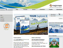 Tablet Screenshot of magicmaps.de